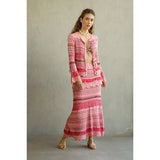 Cecilia Prado knitted coat and skirt set