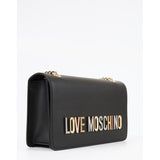 Love Moschino black shoulder bag with chain strap