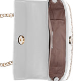 White Liu Jo shoulder bag with gold studs