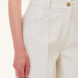 Liu Jo white nappa pants
