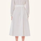 Vestido branco bordado Liu Jo