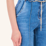 Liu Jo baggy jeans with chain