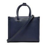 Liu Jo navy blue handbag with embroidered logo on the front